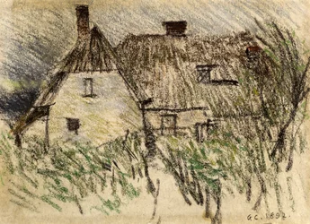 Cottage near Walberswick, Suffolk, 1892